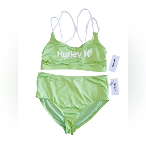 Hurley Swim Nwt Hurley High Waisted Sport Bikini Set Poshmark
